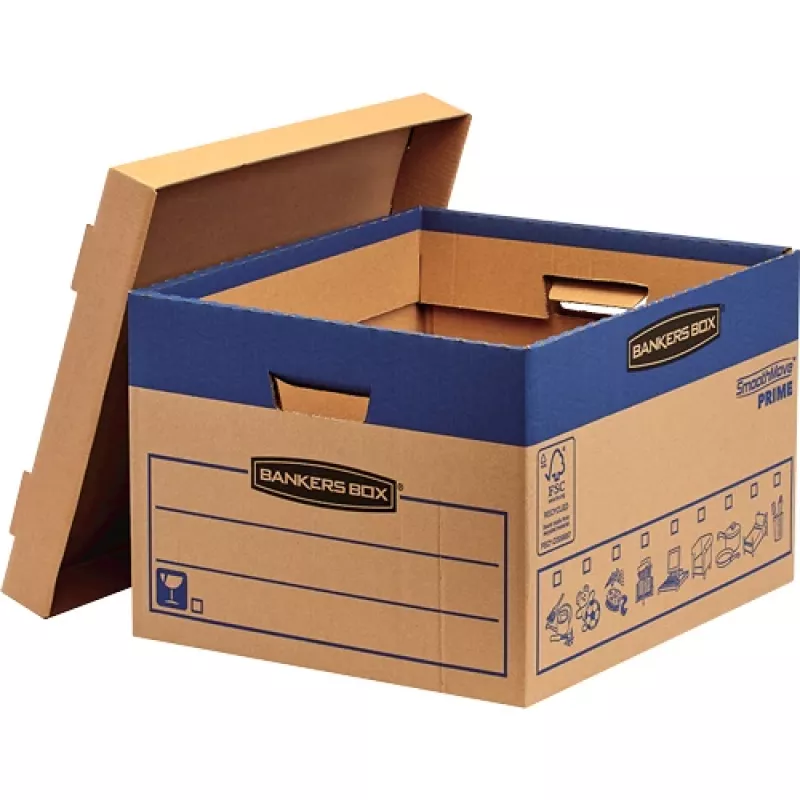 Fellowes 6204001 Scatola portadocumenti rettangolare cartone naturale