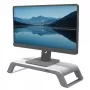 Fellowes Supporto per monitor con 3 regolazioni in altezza - Hana LT rialzo per monitor - supporto monitor ergonomico regolabile per computer - peso massimo 22,6 kg - bianco