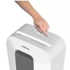 Fellowes LX Series Powershred LX50 (bianco) Distruggidocumenti a taglio particellare – blocco di sicurezza brevettato