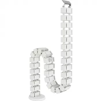 Fellowes 100136872 Organizer per cavi scrivania guaina per cavi bianco 1 pz.