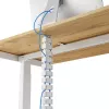Fellowes 100136872 Organizer per cavi scrivania guaina per cavi bianco 1 pz.