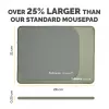 Fellowes Breyta (New) XL Tappetino per mouse Sage, Sage, monocolore, base antiscivolo