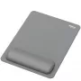 Fellowes Breyta XL Poggiapolsi per tappetino per mouse XL tappetino per mouse poggiapolsi con protezione antibatterica tappetino per mouse ergonomico grigio