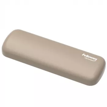 Fellowes Poggiapolsi Breyta Palm Rest con protezione antibatterica poggiapolsi ergonomico Sand