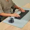 Fellowes Breyta Plus+ Mouse verticale – piccolo, destrimani, design verticale, ottico, Bluetooth + USB-C, 2400 DPI, nero