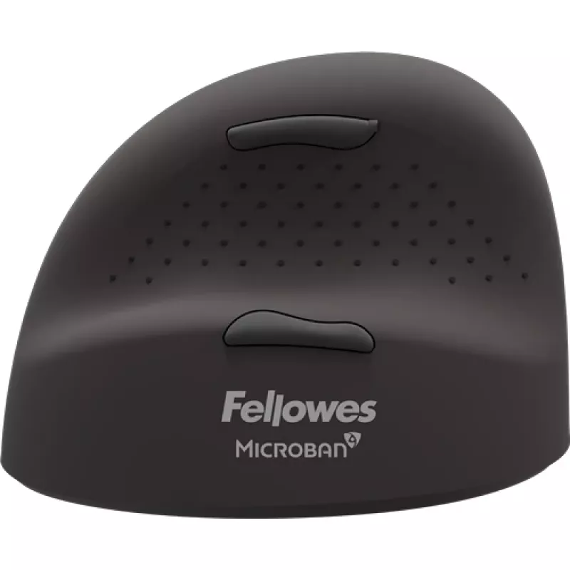 Fellowes Mouse verticale wireless Breyta Plus+ mouse verticale ergonomico per mancini con protezione antibatterica Medium