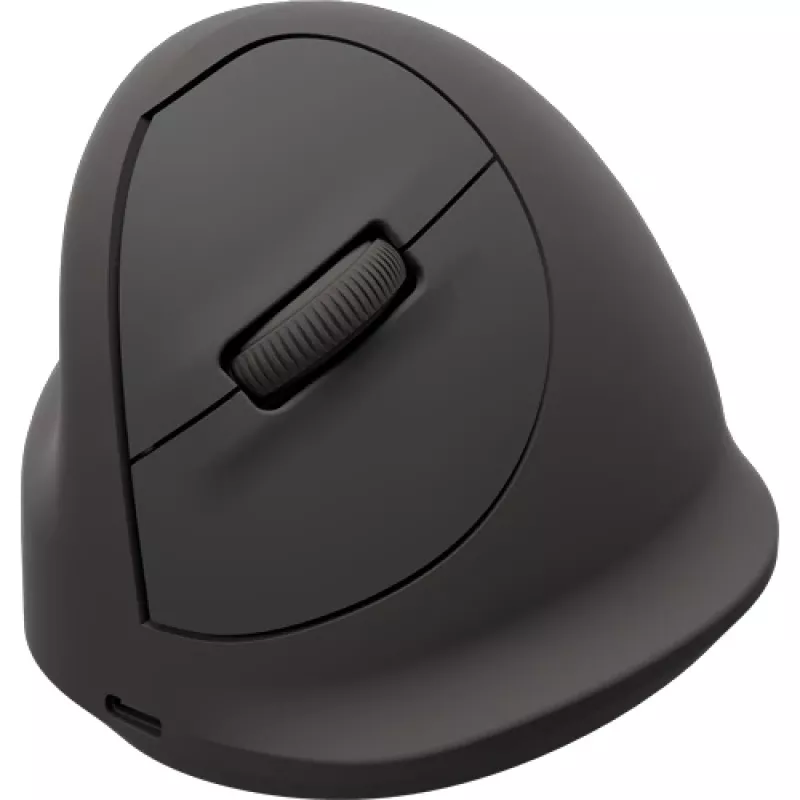 Fellowes Mouse verticale wireless Breyta Plus+ mouse verticale ergonomico per mancini con protezione antibatterica Medium