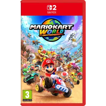 Nintendo Mario Kart World Switch 2 Standard cinese semplificato, cinese tradizionale, tedesco, olandese, inglese, spagnolo, francese, italiano, giapponese, coreano, portoghese, russo Nintendo Switch 2