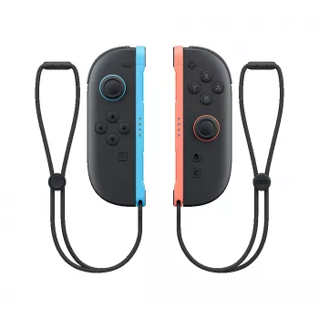 Nintendo Joy-Con 2 (L)/(R) azzurro/rosso chiaro, joystick, Nintendo Switch 2, tasto di cattura, croce direzionale, tasto Home, analogico / digitale, wireless, Bluetooth