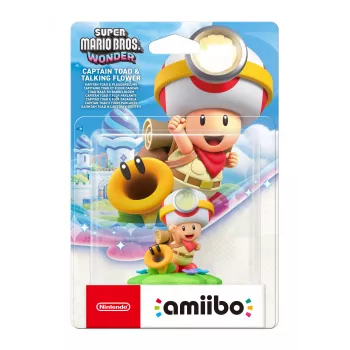 Nintendo Amibo Captain Toad & Talking Flower figura interattiva