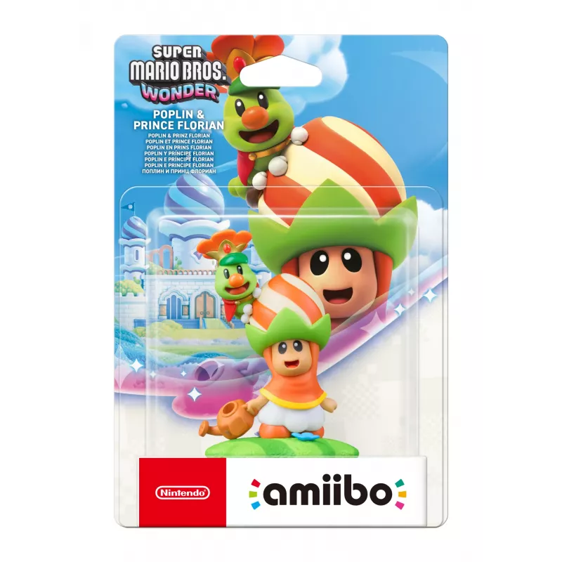 Nintendo Amiibo Poplin & Prince Florian figura interattiva da gaming