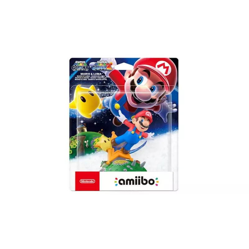 Nintendo amiibo Mario et Luma figura interattiva
