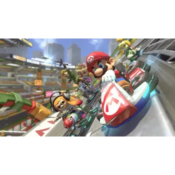 Nintendo Mario Kart 8 Deluxe Standard tedesco, inglese, francese, italiano, giapponese, olandese, portoghese, russo Nintendo Switch