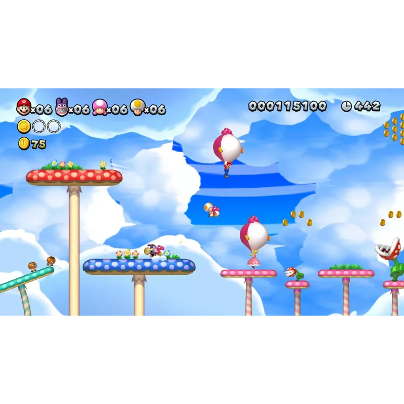 Nintendo New Super Mario Bros. U Deluxe, Switch tedesco, inglese Nintendo Switch