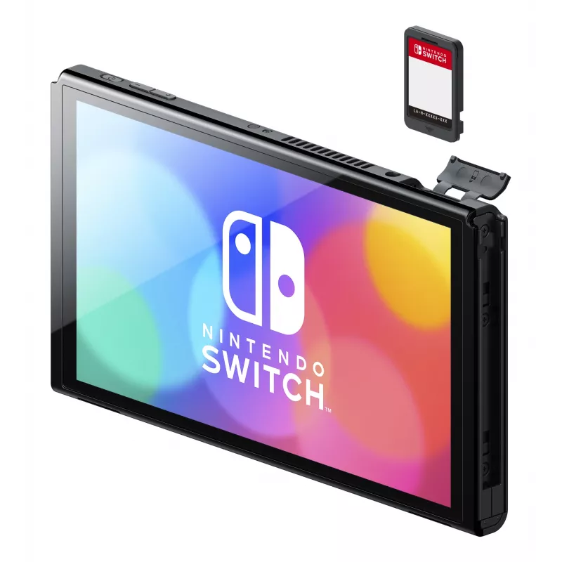 Nintendo Switch OLED, Nintendo Switch, NVIDIA Custom Tegra, blu, rosso, analogico/digitale, tasto Home, tasto Power, tasti