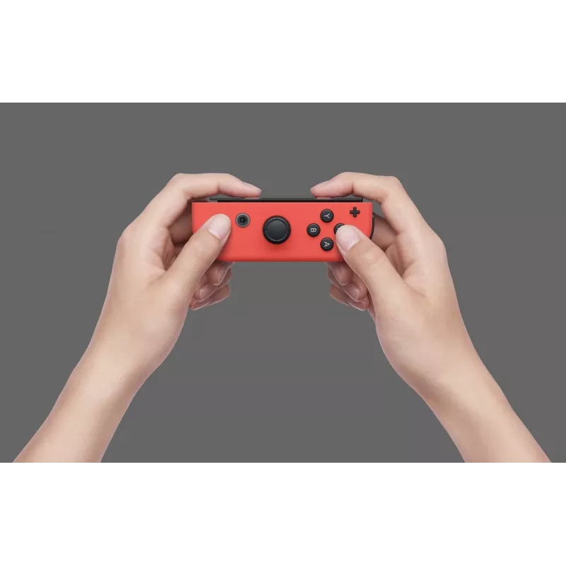 Nintendo Switch OLED, Nintendo Switch, NVIDIA Custom Tegra, blu, rosso, analogico/digitale, tasto Home, tasto Power, tasti