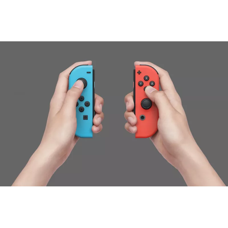 Nintendo Switch OLED, Nintendo Switch, NVIDIA Custom Tegra, blu, rosso, analogico/digitale, tasto Home, tasto Power, tasti