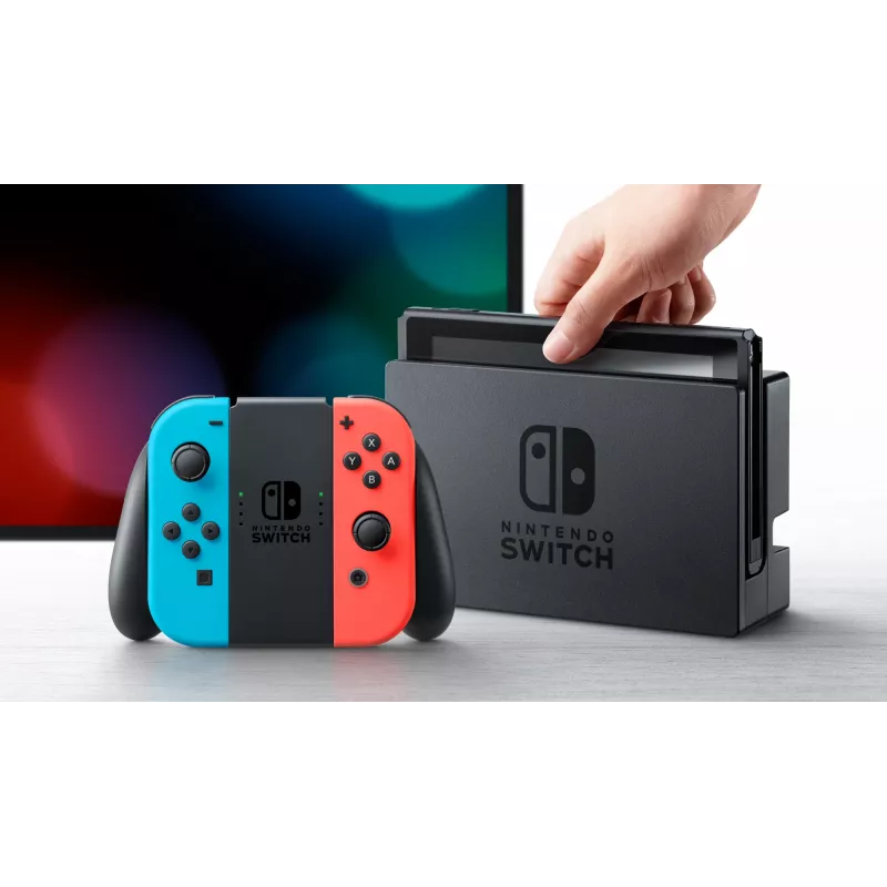 Nintendo Switch console portatile 15,8 cm (6,2 inch) 32 GB touchscreen WLAN blu, grigio, rosso