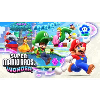 Nintendo Super Mario Bros. Wonder Standard tedesco, olandese, inglese, spagnolo, francese, italiano, giapponese, coreano, portoghese, russo Nintendo Switch