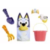 Little Tikes Bluey Beach Day sabbiera, quadrata, plastica, blu, sabbiera