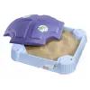Little Tikes Bluey Beach Day sabbiera, quadrata, plastica, blu, sabbiera
