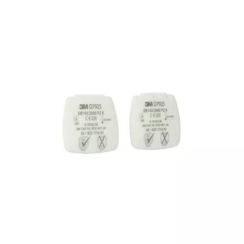 3M D7925 accessorio protezione respiratoria filtro antiparticolato 4 pezzi
