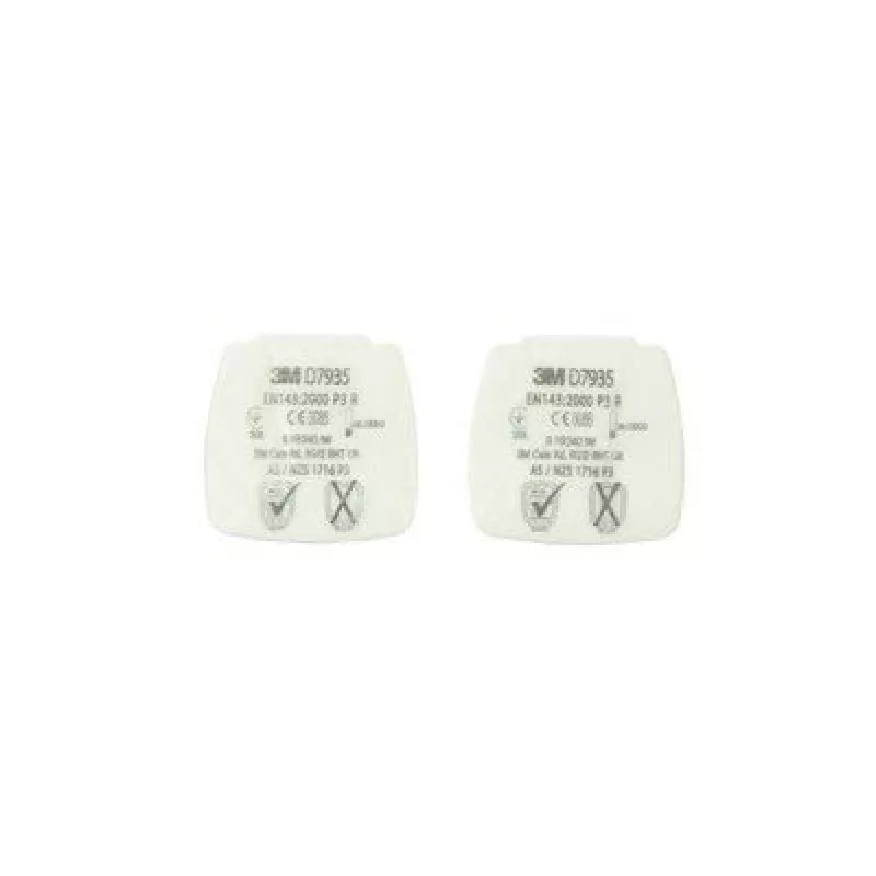 3M D7925 accessorio protezione respiratoria filtro antiparticolato 4 pezzi