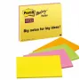 3M 6845-SSP carta per note rettangolare multicolore 45 fogli autoadesiva