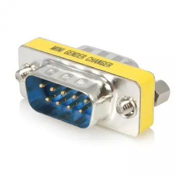 StarTech.com adattatore seriale slimline DB9 - M/M, DB-9, DB-9, argento