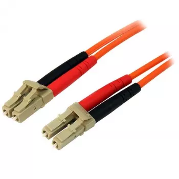 StarTech.com cavo in fibra ottica 2m - patch cord in fibra ottica multimodale duplex 50/125 - LSZH - LC/LC