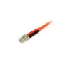 StarTech.com cavo in fibra ottica 1m - patch cord in fibra ottica multimodale duplex 50/125 - LSZH - LC/SC