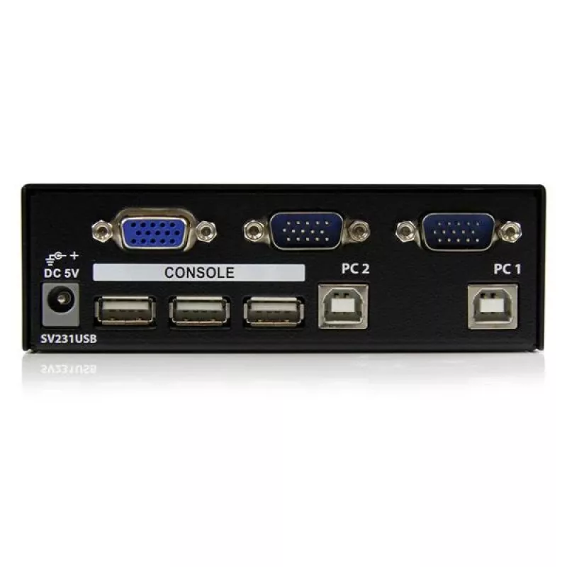 StarTech.com kit switch KVM USB professionale 2 porte con cavi