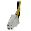 StarTech.com cavo di prolunga di alimentazione CPU ATX12V 4 pin P4 8 pollici - M/F