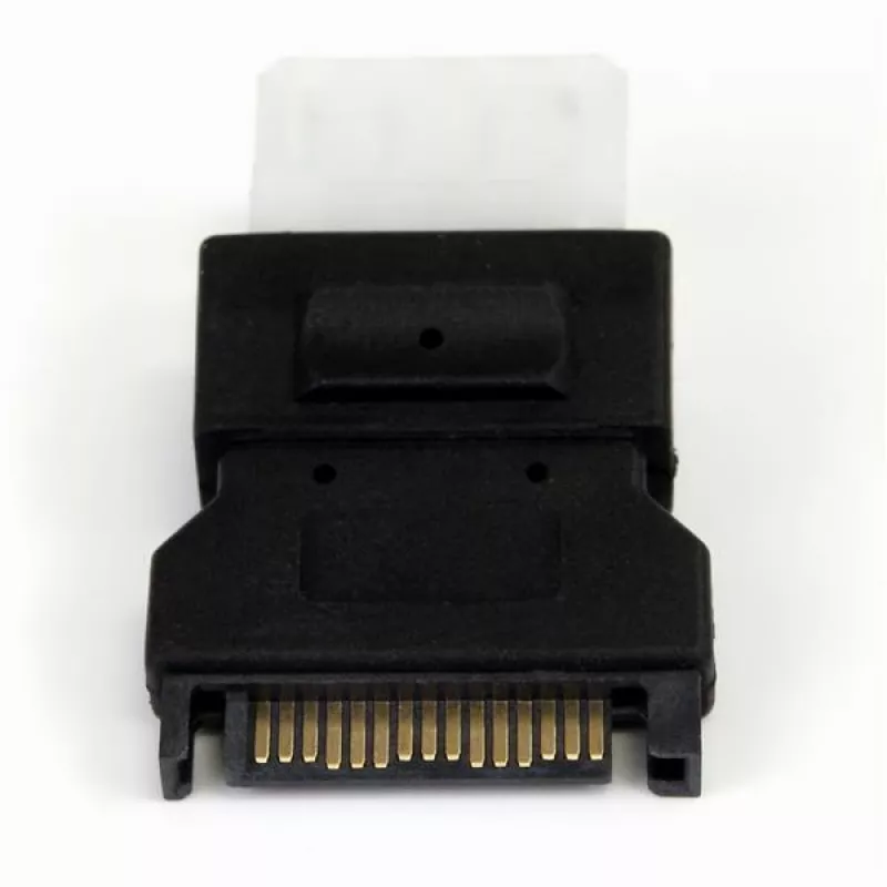 StarTech.com adattatore per cavo di alimentazione SATA a LP4, SATA (15 pin), LP4 (4 pin), nero