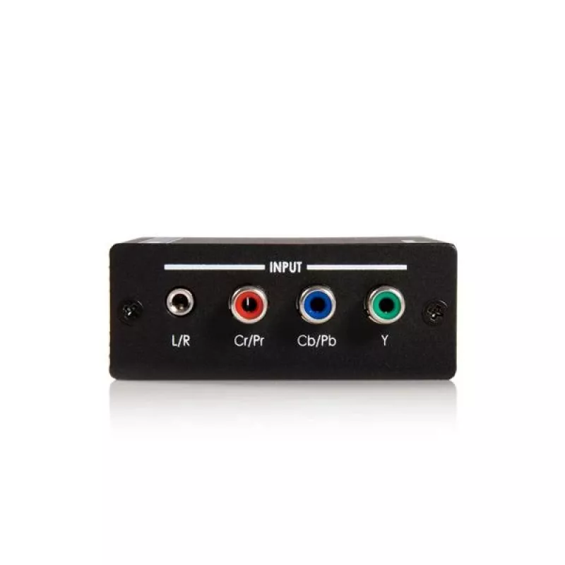 StarTech.com convertitore video Component a HDMI con audio, nero, RoHS, CE, FCC, 1080p, HDMI, 5 V, 80 mm