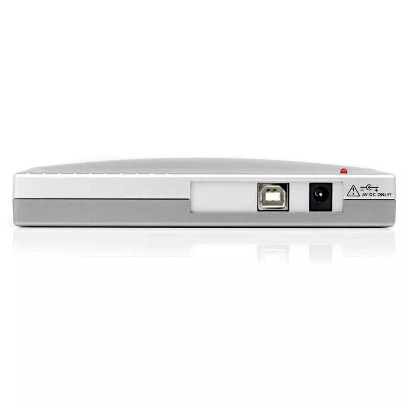 StarTech.com hub adattatore USB a seriale RS232 DB9 a 4 porte, USB, seriale, argento, plastica, CE, FCC, RoHS, 1 W