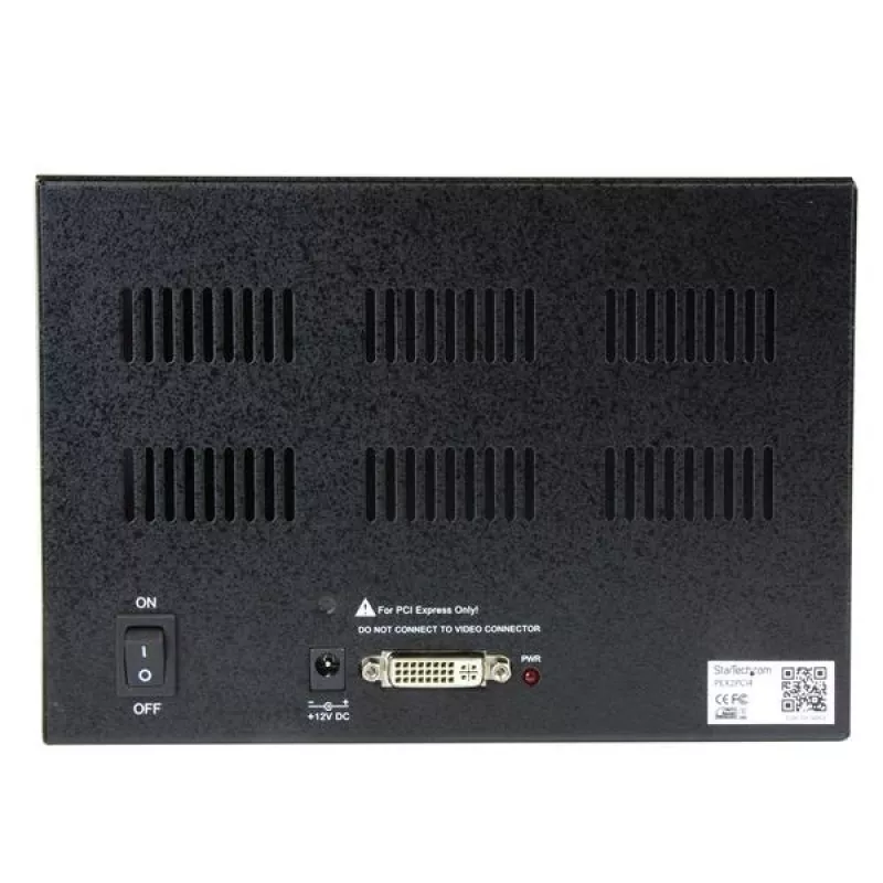 StarTech.com sistema di espansione PCI Express a 4 slot PCI, nero, CE, FCC, RoHS, 12 V, 3 A, 0 - 55 °C, -40 - 75 °C