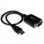 StarTech.com cavo adattatore professionale USB a seriale da 1,8 m a 1 porta con COM-Retention, adattatore USB a RS232 - TAA