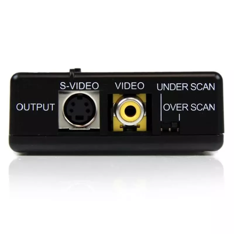 StarTech.com convertitore VGA ad alta risoluzione a Composite (RCA) o S-Video – da PC a TV