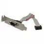 StarTech.com piastra per slot LP seriale 9 pin maschio a header scheda madre 10 pin