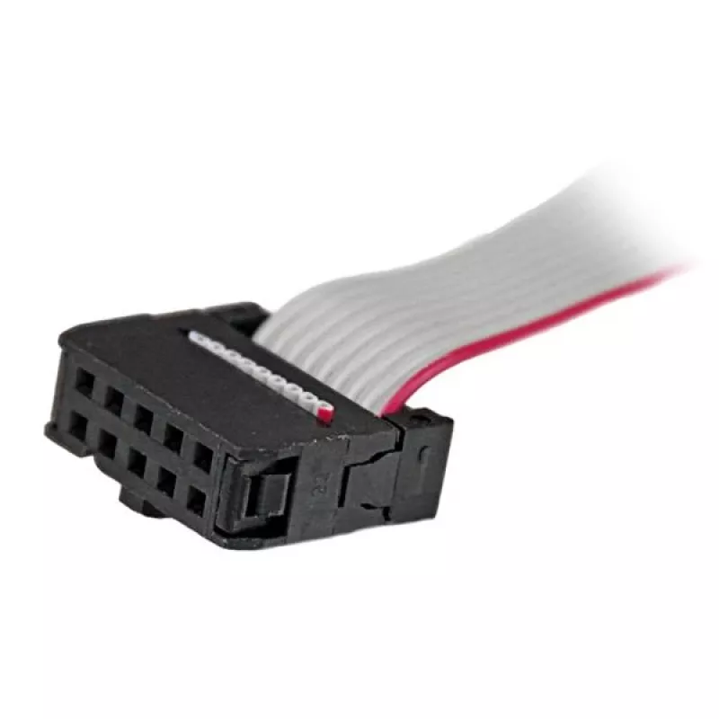StarTech.com piastra per slot LP seriale 9 pin maschio a header scheda madre 10 pin