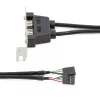 StarTech.com adattatore per slot low-profile USB-A femmina a 2 porte