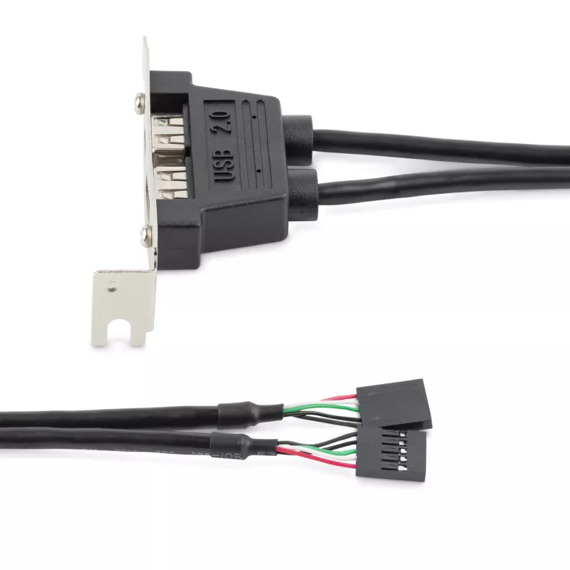 StarTech.com adattatore per slot low-profile USB-A femmina a 2 porte