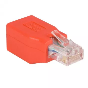 StarTech.com adattatore Ethernet crossover Gigabit Cat 6, RJ-45, RJ-45, rosso