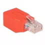 StarTech.com adattatore Ethernet crossover Gigabit Cat 6, RJ-45, RJ-45, rosso