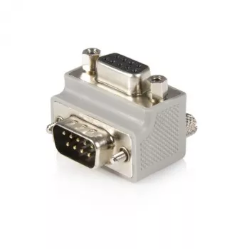 StarTech.com adattatore per cavo seriale DB9 a DB9 ad angolo retto tipo 2 - M/F