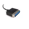 StarTech.com ICUSB128410 cavo adattatore da USB a stampante parallela da 10 ft (3 m), M/M, nero
