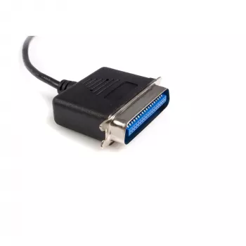 StarTech.com adattatore USB a parallela per stampante da 10 ft – M/M, nero, Centronics, USB Type-A, 30,5 m, maschio/maschio, CE, RoHS
