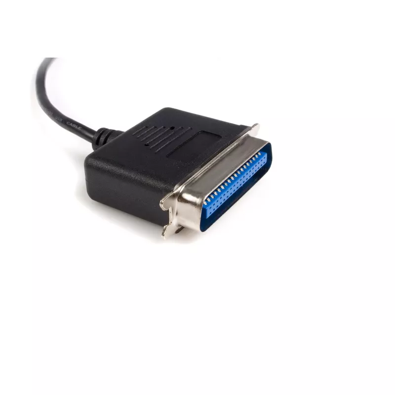StarTech.com ICUSB128410 cavo adattatore da USB a stampante parallela da 10 ft (3 m), M/M, nero