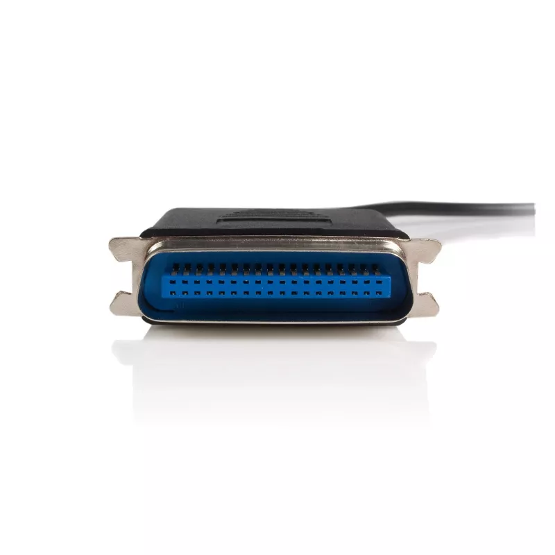 StarTech.com ICUSB128410 cavo adattatore da USB a stampante parallela da 10 ft (3 m), M/M, nero